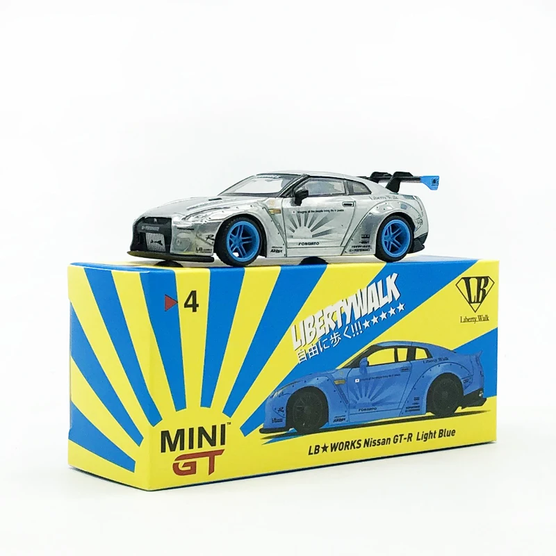 MINIGT1/64 GTR LBWK R35 light Varnish version Collection Metal Die-cast Simulation Model Cars Toys
MINIGT1/64 GTR LBWK R35 light Varnish version Collection Metal Die-cast Simulation Model Cars Toys