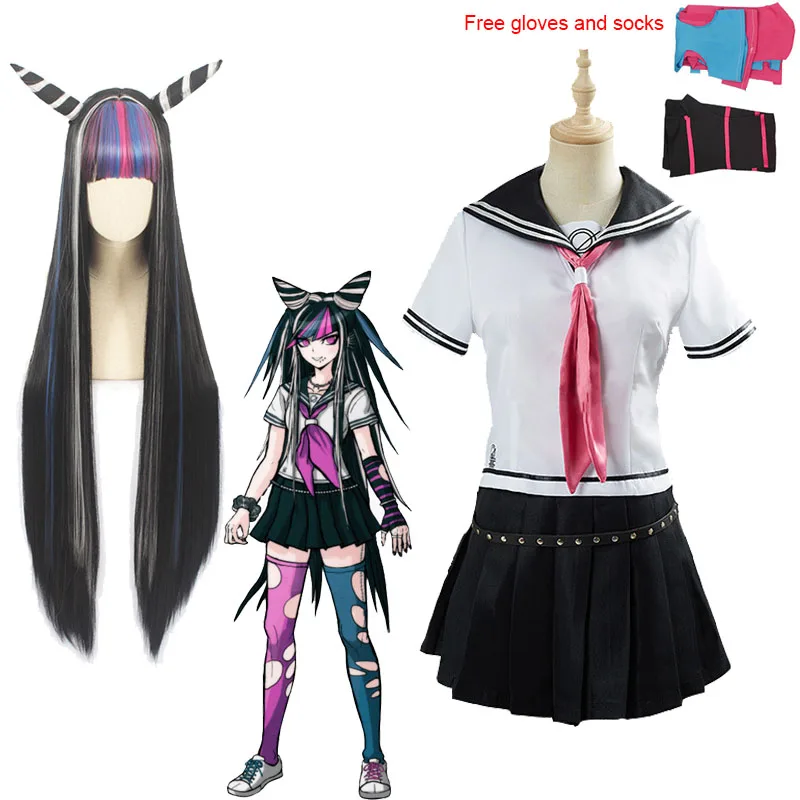 Игровые костюмы Danganronpa Mioda Ибуки Косплэй парики женская школьная форма JK Школьницы Костюм Моряка для мальчиков на Хэллоуин Детский костюм д...
Игровые костюмы Danganronpa Mioda Ибуки Косплэй парики женская школьная форма JK Школьницы Костюм Моряка для мальчиков на Хэллоуин Детский костюм д...