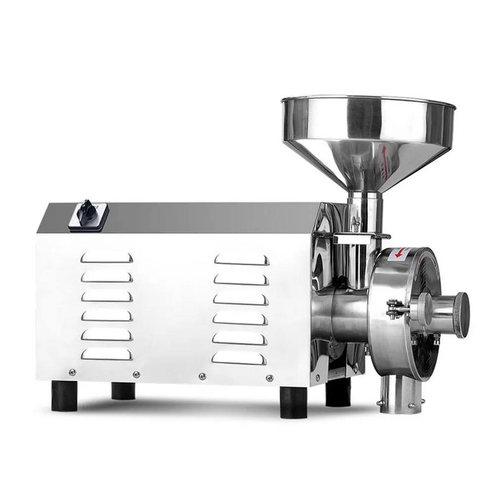 220V Commercial Flour Mill Medicine Pulverizer Cereal Grain Grinding Machine Bean Wheat Rice Sesame Mixing Grinder 20-80kg/h
220V Commercial Flour Mill Medicine Pulverizer Cereal Grain Grinding Machine Bean Wheat Rice Sesame Mixing Grinder 20-80kg/h