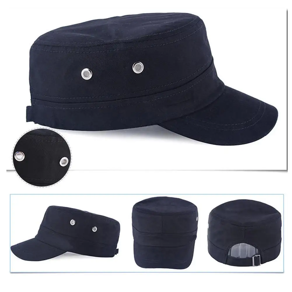 HOT SALES !!! Fashion Men Solid Color Flat Peaked Cap Outdoor Sun Protection Baseball Hat
HOT SALES !!! Fashion Men Solid Color Flat Peaked Cap Outdoor Sun Protection Baseball Hat