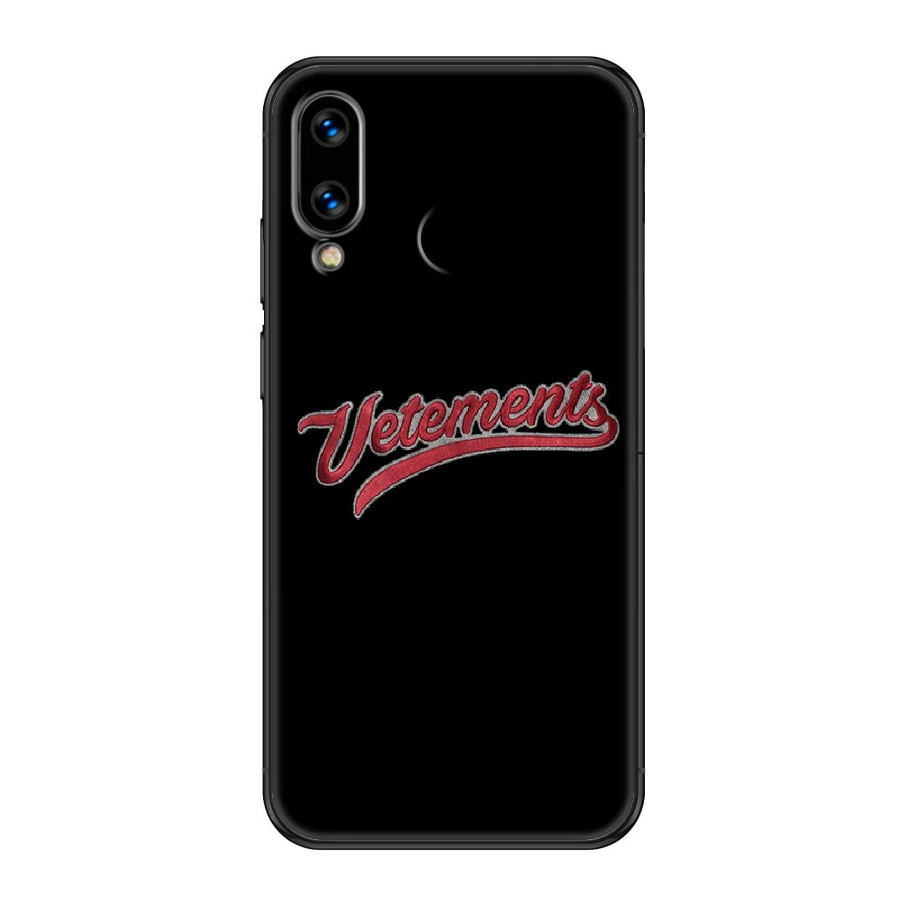 France Luxury Brand Vetementse Phone case For Huawei Honor Mate 5 7 8 9 10 20 i A X Lite Pro black pretty hoesjes silicone Etui
France Luxury Brand Vetementse Phone case For Huawei Honor Mate 5 7 8 9 10 20 i A X Lite Pro black pretty hoesjes silicone Etui