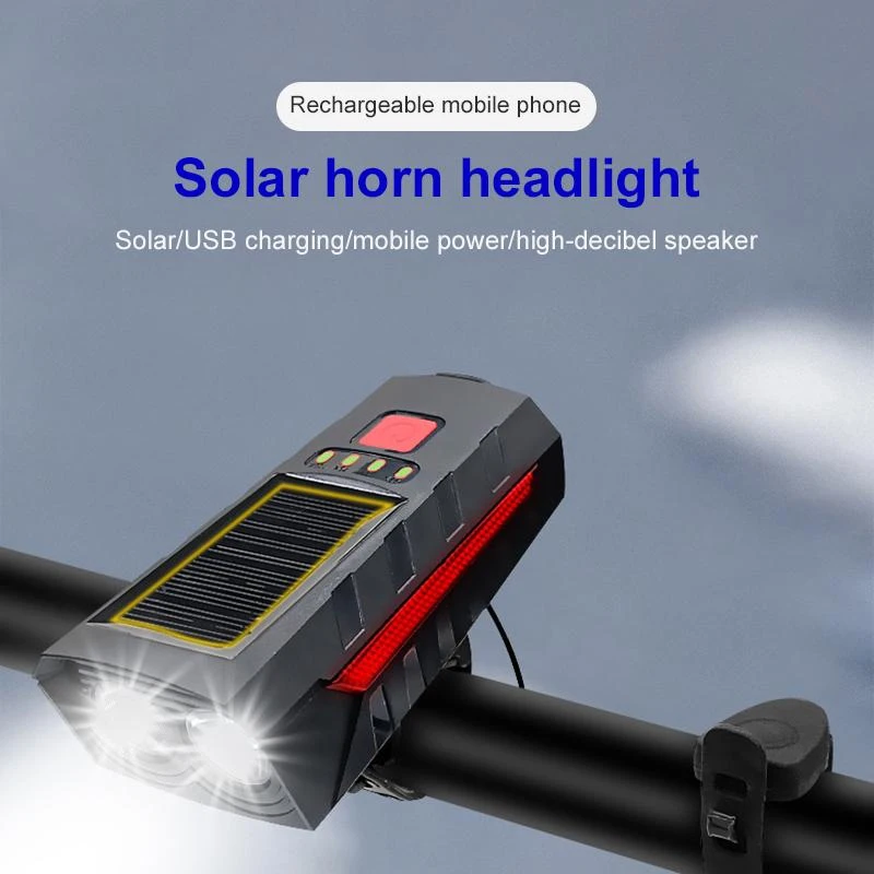 Новейшие ночные фонари T6 на солнечной батарее для езды велосипеде G-lare фары