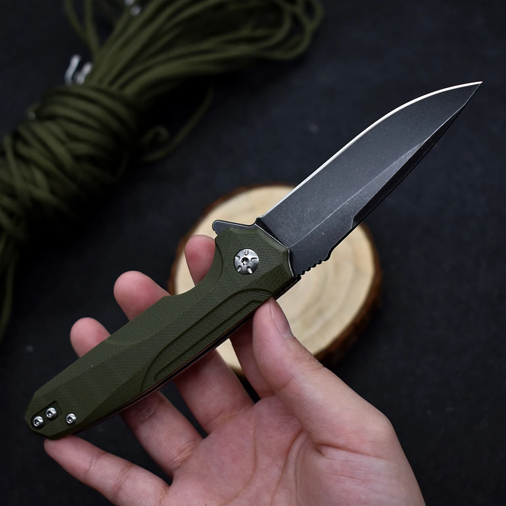 Folding knife D2 blade portable outdoor camping tactics hunting survival knife rescue knife quality knife EDC fruit knife tool
Folding knife D2 blade portable outdoor camping tactics hunting survival knife rescue knife quality knife EDC fruit knife tool