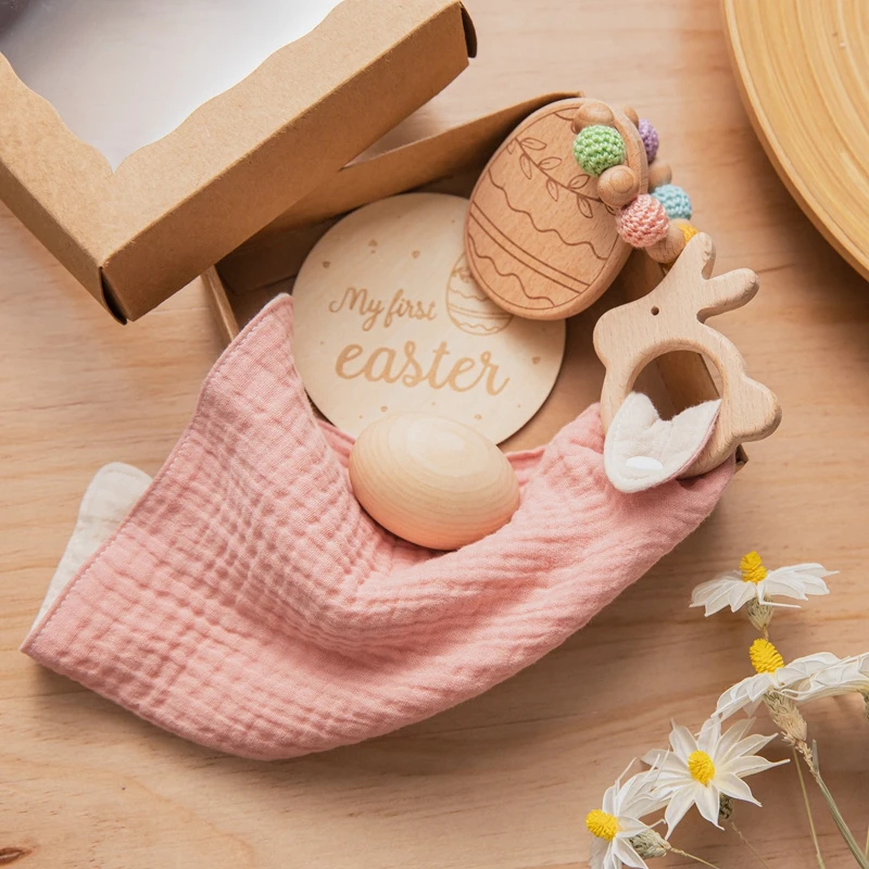 Bopoobo 1Set Kid Swaddle Wrap Baby Milestones Rattle Bracelet Photography Supplies Name Egg, Unique Easter Gift for Kids
Bopoobo 1Set Kid Swaddle Wrap Baby Milestones Rattle Bracelet Photography Supplies Name Egg, Unique Easter Gift for Kids
