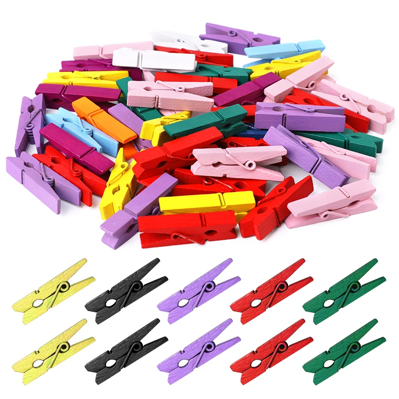 LMDZ 20/40 PCS 3.5 CM Random Colors Wooden Clips Sewing Knitting Clips Photo Clips Home Office Supply For DIY Patchwork
LMDZ 20/40 PCS 3.5 CM Random Colors Wooden Clips Sewing Knitting Clips Photo Clips Home Office Supply For DIY Patchwork