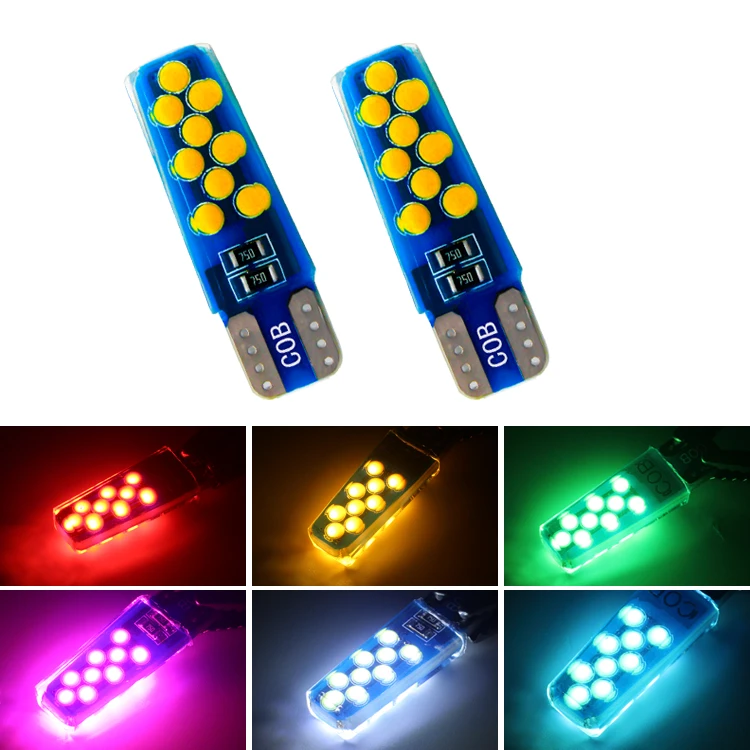 500PCS Factory direct T10 COB 18SMD Silicone width indicator lamp license lamp reading lamp LED
500PCS Factory direct T10 COB 18SMD Silicone width indicator lamp license lamp reading lamp LED