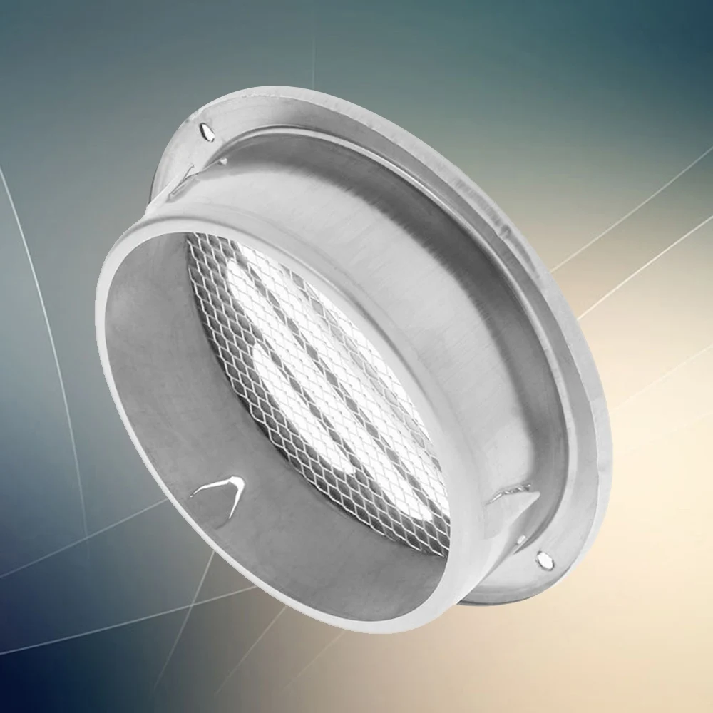 Stainless Steel Exterior Wall Air Vent Grille Round Ducting Ventilation Grilles Stainless Steel Hood Cover
Stainless Steel Exterior Wall Air Vent Grille Round Ducting Ventilation Grilles Stainless Steel Hood Cover