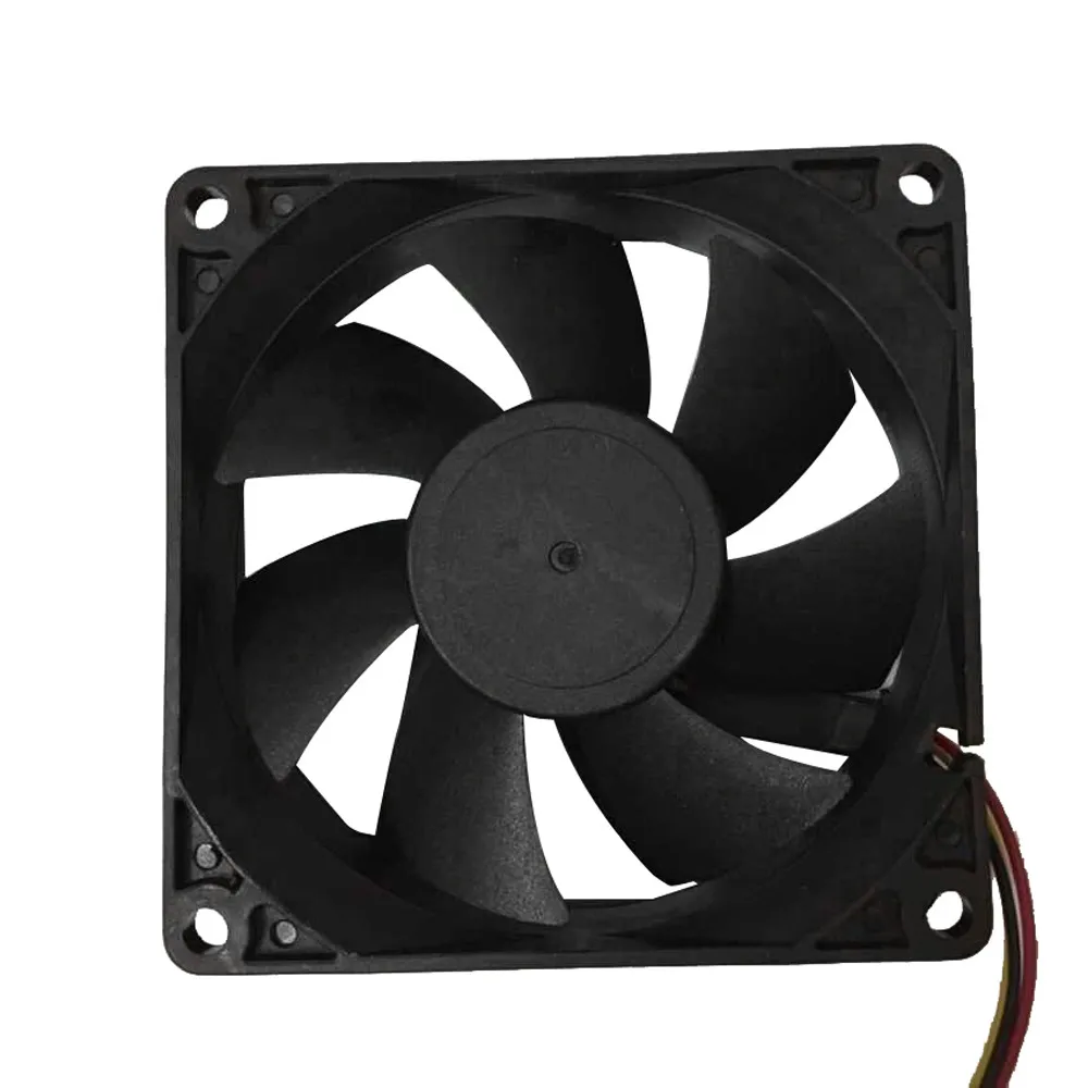80mm Case Fan 3-Pin Molex Connector Quiet 80x80x25mm 12V Computer/PC/CPU Silent Cooling for Computer Cooler J10 | Электроника