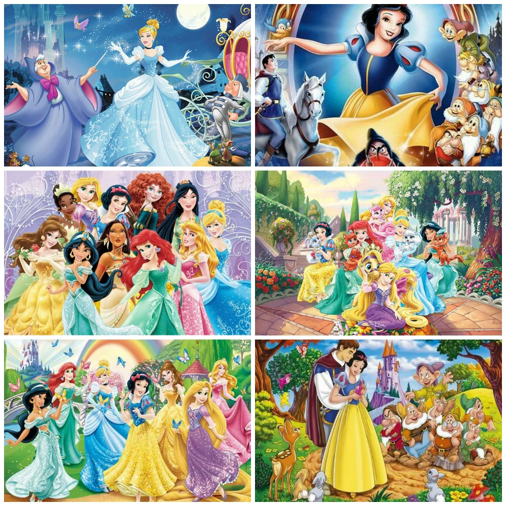 Anime Poster Disney Princess Cinderella Belle Snow White Canvas Painting Posters and Print Wall Art for Living Home Decoration
Anime Poster Disney Princess Cinderella Belle Snow White Canvas Painting Posters and Print Wall Art for Living Home Decoration
