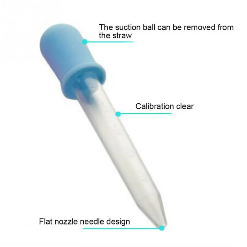 6 Pcs Baby Dropper Medicine Feeder Child Medicine Device Silicone Pipette Liquid Food Dropper Infant Utensils 5ML
6 Pcs Baby Dropper Medicine Feeder Child Medicine Device Silicone Pipette Liquid Food Dropper Infant Utensils 5ML