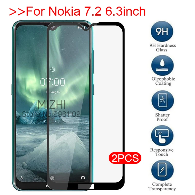 Закаленное стекло для Nokia 7,2, 2 шт., Защитное стекло для Nokia 7,2 2019, защитная пленка для экрана Nokia7.2 TA-1196 6,3 дюйма
Закаленное стекло для Nokia 7,2, 2 шт., Защитное стекло для Nokia 7,2 2019, защитная пленка для экрана Nokia7.2 TA-1196 6,3 дюйма