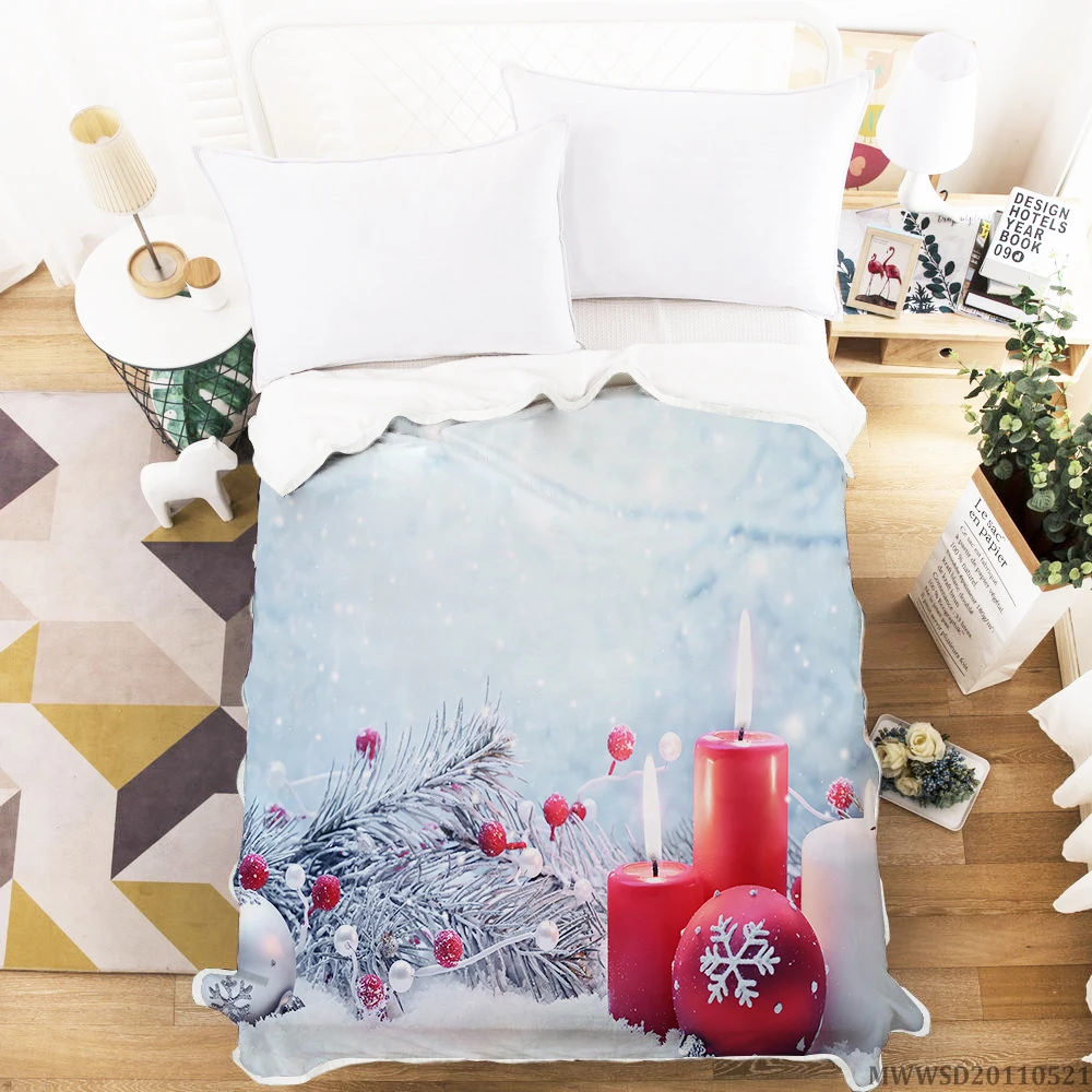 Merry Christmas Design Blanket 3D Unique Pattern Print Blanket Soft Bedroom Decor For All Seasons
Merry Christmas Design Blanket 3D Unique Pattern Print Blanket Soft Bedroom Decor For All Seasons