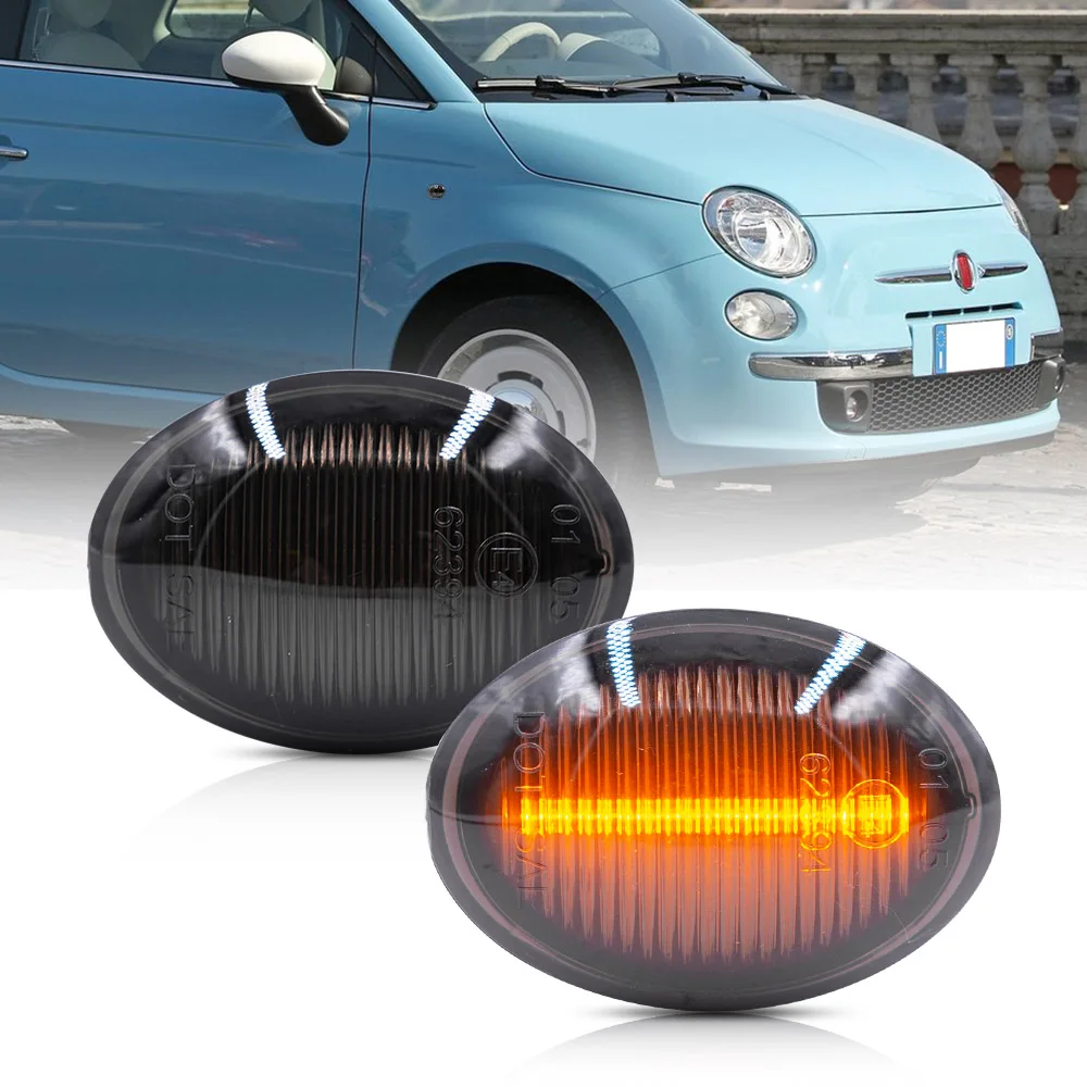 2PCS Smoke LED Side Marker Lights Turn Signal Light Side Repeater Lamp 12V Panel Lamp For Fiat For Maserati For Lancia
2PCS Smoke LED Side Marker Lights Turn Signal Light Side Repeater Lamp 12V Panel Lamp For Fiat For Maserati For Lancia