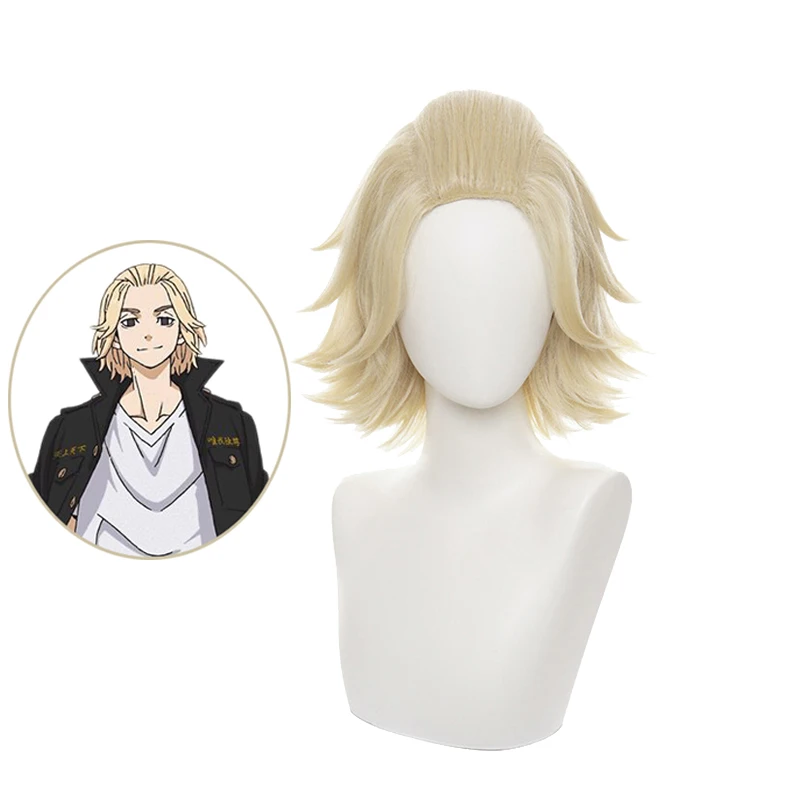 Anime Tokyo Revengers Manjirou Sano Manjiro Wig Cosplay Costume Heat Resistant Synthetic Hair Men Women Light Golden Wigs
Anime Tokyo Revengers Manjirou Sano Manjiro Wig Cosplay Costume Heat Resistant Synthetic Hair Men Women Light Golden Wigs