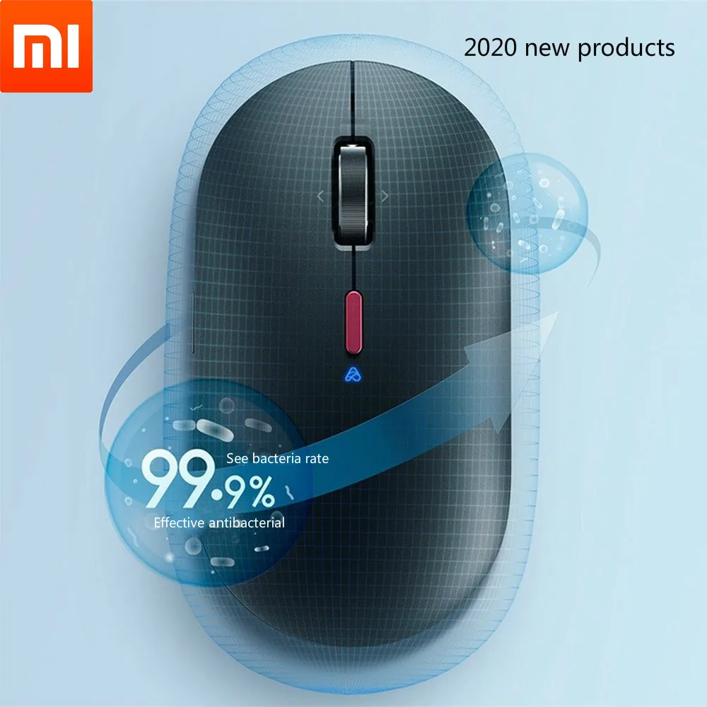 Xiaomi Original Xiaoai Smart Home Wireless Mouse AI Voice Optical Mice Laptop PC Bluetooth Mouse USB Rechargeable Mouse 2.4Gh
Xiaomi Original Xiaoai Smart Home Wireless Mouse AI Voice Optical Mice Laptop PC Bluetooth Mouse USB Rechargeable Mouse 2.4Gh