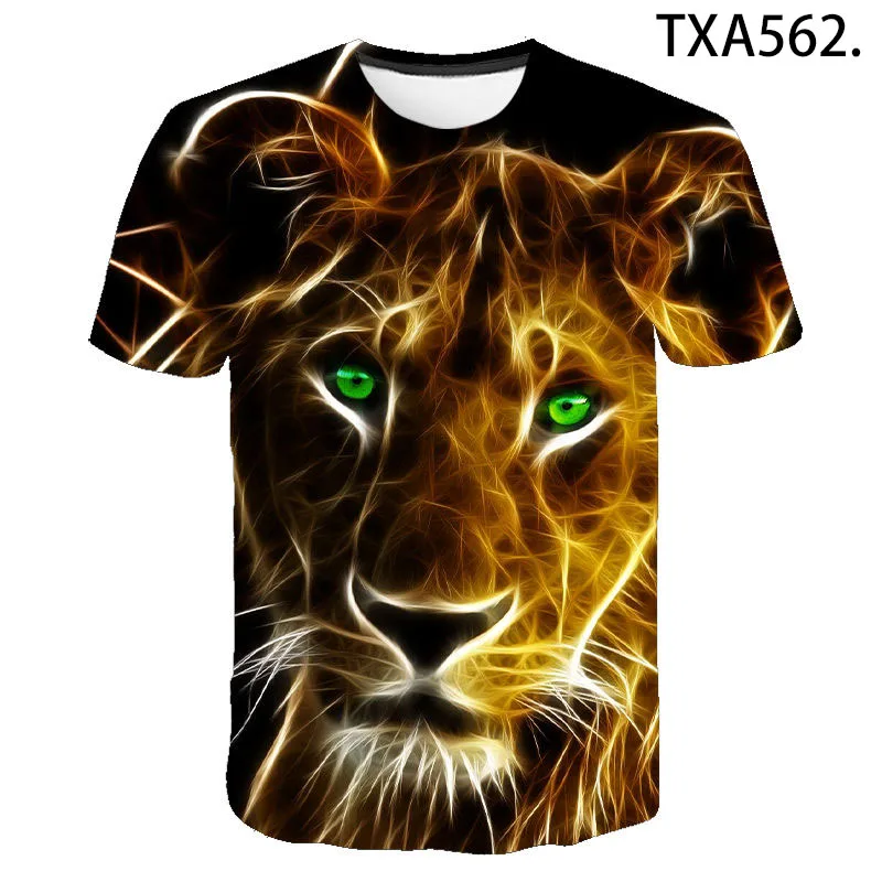 2020 New Summer Lion 3D T shirt Short Sleeve Men Women Children Fashion Streetwear Boy Girl Kids Printed T-shirt Cool Tops Tee
2020 New Summer Lion 3D T shirt Short Sleeve Men Women Children Fashion Streetwear Boy Girl Kids Printed T-shirt Cool Tops Tee