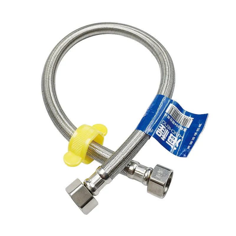 80cm/100cm/200cm Plumbing Hoses Stainless Steel Toilet Hose Pipe Double Headed Metal Connection Cold Water Explosion-Proof Pipe 
80cm/100cm/200cm Plumbing Hoses Stainless Steel Toilet Hose Pipe Double Headed Metal Connection Cold Water Explosion-Proof Pipe