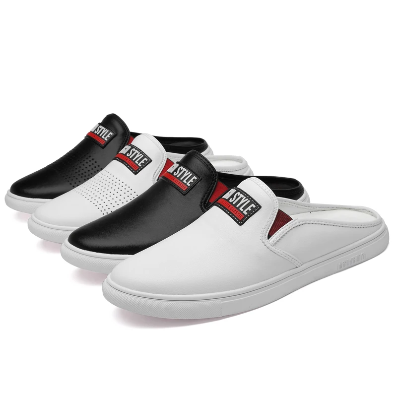 Big Size 36-46 Mules Half Shoes For Men Leather Shoes Man Moccasins White Summer Shoes Backless Loafers Casual Slip On Flats
Big Size 36-46 Mules Half Shoes For Men Leather Shoes Man Moccasins White Summer Shoes Backless Loafers Casual Slip On Flats