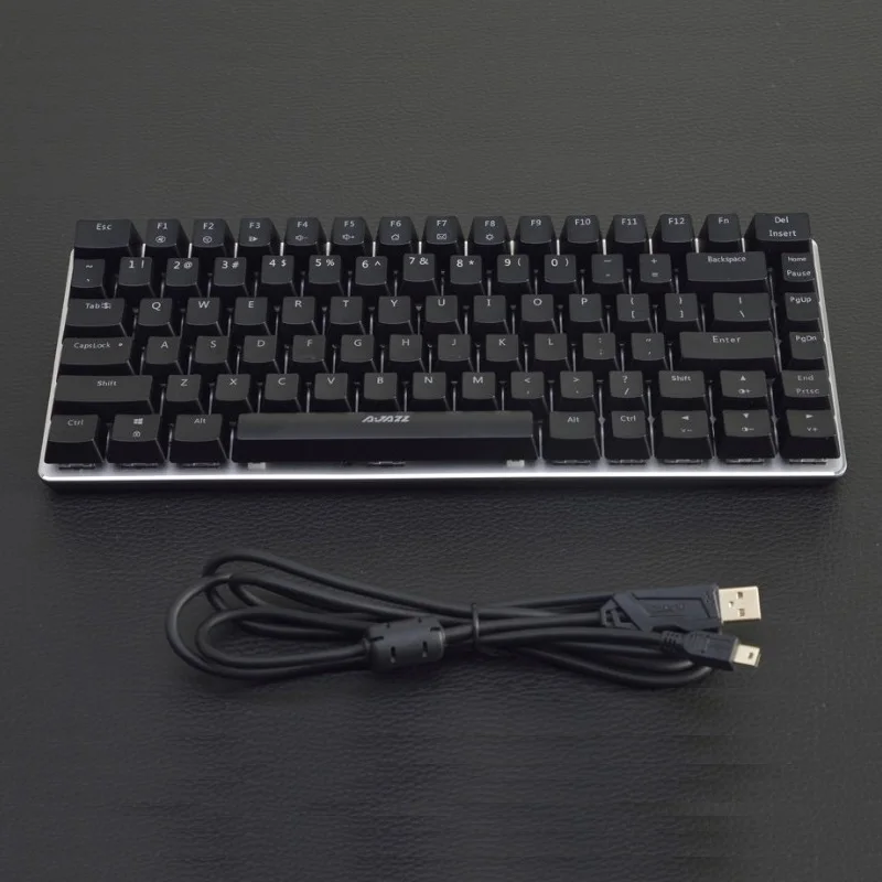 Ajazz AK33 Gaming Keyboard Keyboard 82 Keys Anti-Gosting Mechanical Gaming Blue/Black Switch Gamer PC Laptop Backlit Keyboard
Ajazz AK33 Gaming Keyboard Keyboard 82 Keys Anti-Gosting Mechanical Gaming Blue/Black Switch Gamer PC Laptop Backlit Keyboard