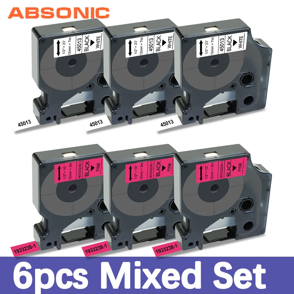 Absonic 6PK 45013 12 мм совместимый с Dymo D1 флуоресцентный ярлык 1933238-1 для Dymo LabelManager 160 280 LabelPoint этикетировщик
Absonic 6PK 45013 12 мм совместимый с Dymo D1 флуоресцентный ярлык 1933238-1 для Dymo LabelManager 160 280 LabelPoint этикетировщик