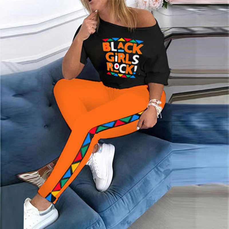 New Women Loose Slash Neck Three Quarter Sleeve Homewear 2PCS Suit Spring Autumn Elastic Waist Patchwork Sets Plus Size 5XL Suit
New Women Loose Slash Neck Three Quarter Sleeve Homewear 2PCS Suit Spring Autumn Elastic Waist Patchwork Sets Plus Size 5XL Suit