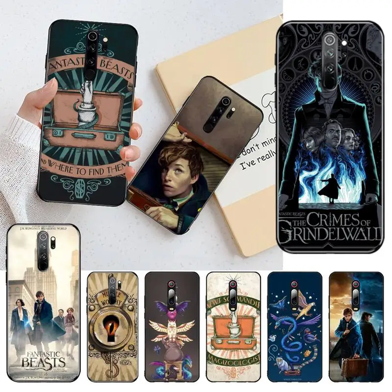 Fantastic Beasts Good Sales Soft black Phone Case for Redmi Note 9 8 8T 8A 7 6 6A Go Pro Max Redmi 9 K20
Fantastic Beasts Good Sales Soft black Phone Case for Redmi Note 9 8 8T 8A 7 6 6A Go Pro Max Redmi 9 K20