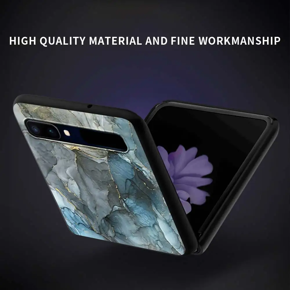 Phone Case For Samsung Galaxy Z Flip Fold Hard PC Cover For Galaxy ZFlip 5G Mobile Bag Back Shell Ink Brush Painting Marble
Phone Case For Samsung Galaxy Z Flip Fold Hard PC Cover For Galaxy ZFlip 5G Mobile Bag Back Shell Ink Brush Painting Marble