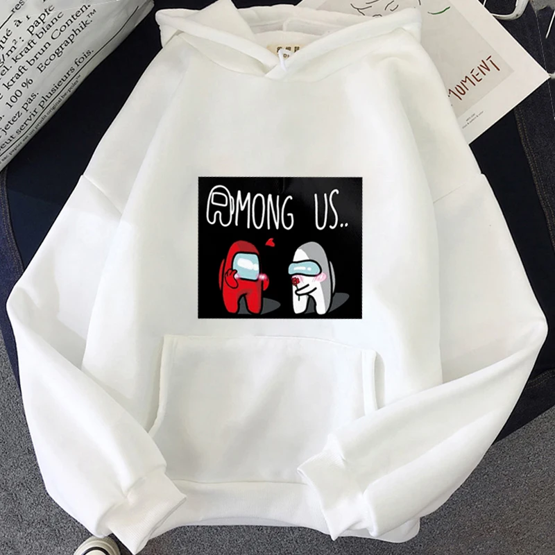 Winter Women Hooded Funny Print Among Us Sweatshirts Oversized Hooded Jackets Harajuku Protective Jackets Hooded Aesthetic Top
Winter Women Hooded Funny Print Among Us Sweatshirts Oversized Hooded Jackets Harajuku Protective Jackets Hooded Aesthetic Top