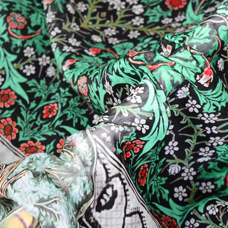 Natural environmental protection material HD digital spray silk fabric processing square scarf fabric cloth B278
Natural environmental protection material HD digital spray silk fabric processing square scarf fabric cloth B278