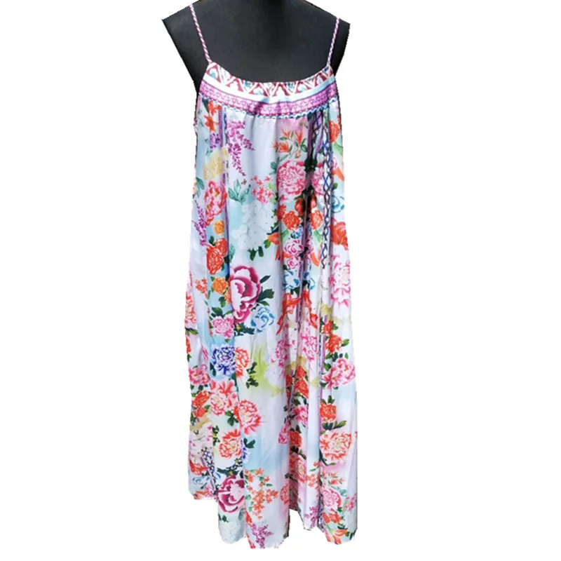 New Women Summer Boho Dress Fashion Strappy Slip Maxi Dress Ladies Party Holiday Vocation Wear Dresses Summer Beachwear Sundress
New Women Summer Boho Dress Fashion Strappy Slip Maxi Dress Ladies Party Holiday Vocation Wear Dresses Summer Beachwear Sundress