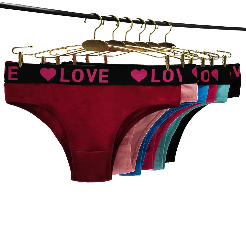 6 Pcs/Set Women Panties Female Underpants Sexy Panties for Woman Briefs Girl Letter Underwear Pantys Lingerie Comfort Culottes
6 Pcs/Set Women Panties Female Underpants Sexy Panties for Woman Briefs Girl Letter Underwear Pantys Lingerie Comfort Culottes