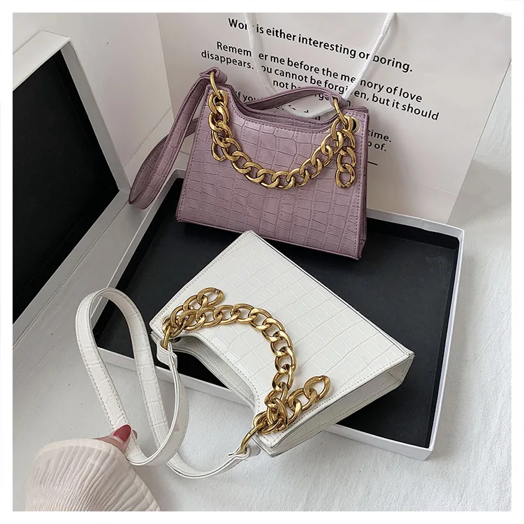 Women's Bag Spring New Fashion All-Match Crocodile Pattern Baguette Bag France Special-Interest Shoulder Bag Underarm Bag
Women's Bag Spring New Fashion All-Match Crocodile Pattern Baguette Bag France Special-Interest Shoulder Bag Underarm Bag
