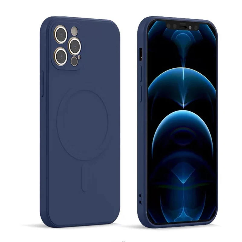 Magnetic Wireless Back Protection Cover Shell Liquid Silicone Case for iPhone 13 Pro Max 12Pro X Xs Xr 7 8 Plus 13 Mini
Magnetic Wireless Back Protection Cover Shell Liquid Silicone Case for iPhone 13 Pro Max 12Pro X Xs Xr 7 8 Plus 13 Mini