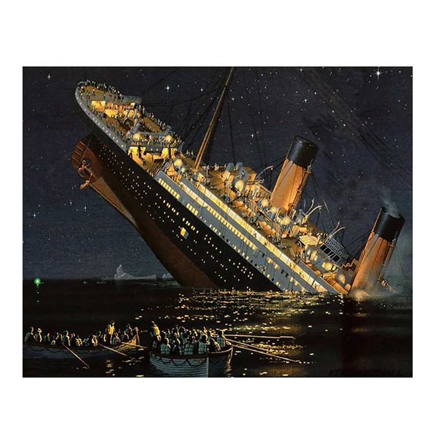 5D DIY Diamond Painting Titanic Full Square Diamond Mosaic Diamond Embroidery Wall Art Pictures Home Living Decor
5D DIY Diamond Painting Titanic Full Square Diamond Mosaic Diamond Embroidery Wall Art Pictures Home Living Decor