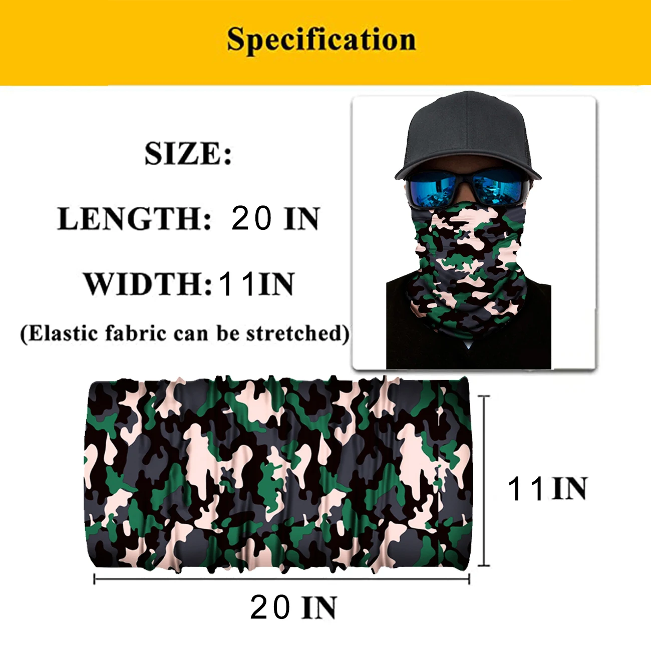 Airkeet Bandanas Military Tactical Summer Face Scarves Breathable Head Mask Camo Anti-UV Windproof Soft Neck Gaiter for Hunting
Airkeet Bandanas Military Tactical Summer Face Scarves Breathable Head Mask Camo Anti-UV Windproof Soft Neck Gaiter for Hunting