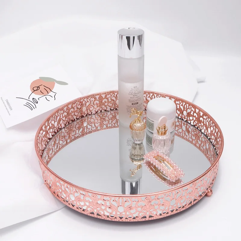 Поднос из розового золота и стекла для хранения ювелирных изделий в скандинавском стиле, Косметическая Помада, органайзер для фруктов и еды...
Поднос из розового золота и стекла для хранения ювелирных изделий в скандинавском стиле, Косметическая Помада, органайзер для фруктов и еды...