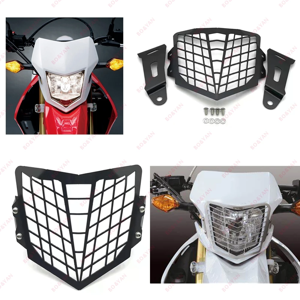 Motorcycle Accessories Headlight Grille Guard Head Lamp Light Cover Protector For Honda CRF250L CRF 250L 250M CRF250M 2012-2017
Motorcycle Accessories Headlight Grille Guard Head Lamp Light Cover Protector For Honda CRF250L CRF 250L 250M CRF250M 2012-2017
