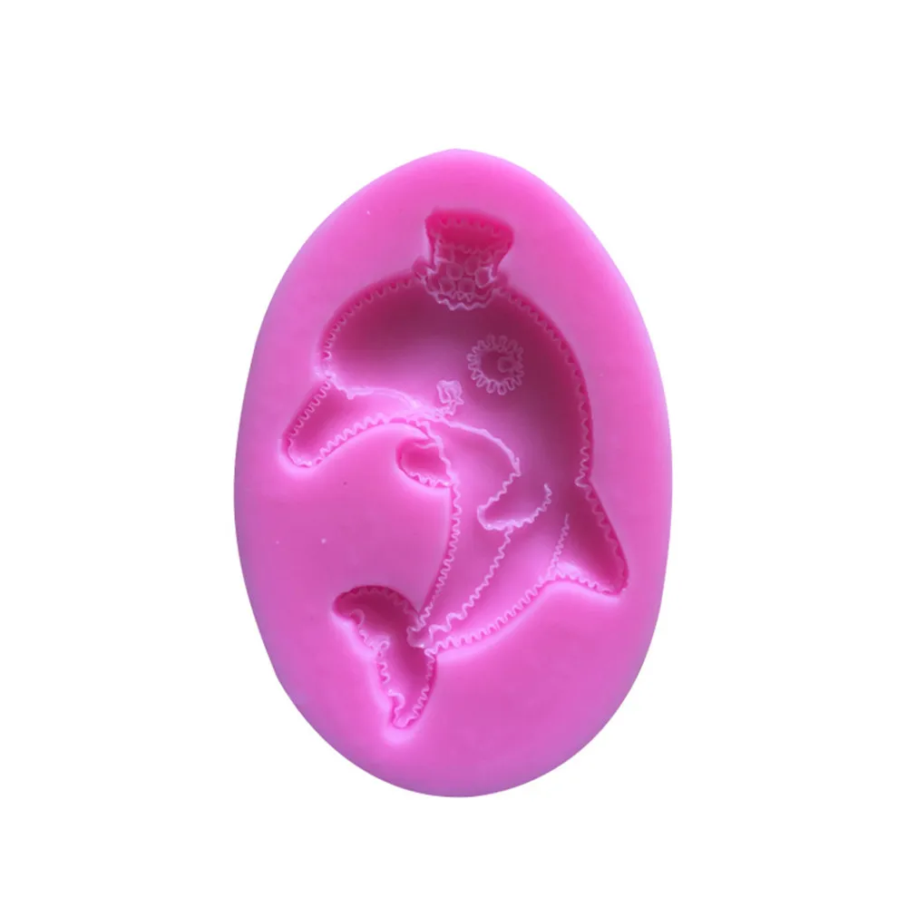 Dolphin Silicone Mold 3D Fondant Soap Chocolate Candy Molds Sugarcraft Cake Decoration Tools Kitchen Baking Moulds
Dolphin Silicone Mold 3D Fondant Soap Chocolate Candy Molds Sugarcraft Cake Decoration Tools Kitchen Baking Moulds