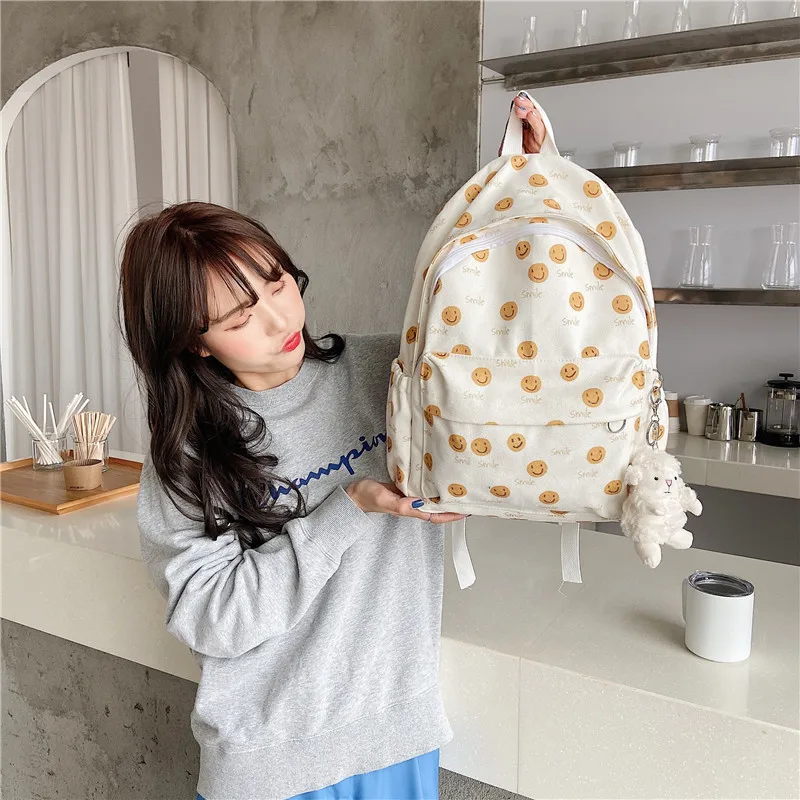 Korea Travel Backpack for Girls Large Capacity Canvas Women Students School Bag Fashion Kawaii Female Backpack Shoulder Book Bag
Korea Travel Backpack for Girls Large Capacity Canvas Women Students School Bag Fashion Kawaii Female Backpack Shoulder Book Bag