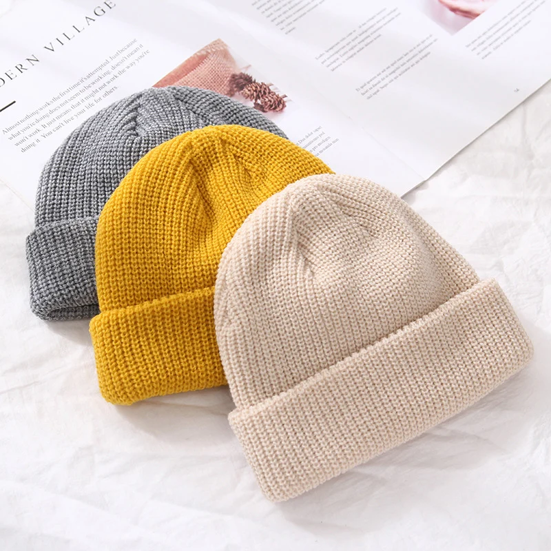 Winter Thick Women Skullies Knitted Warm Short Hat Autumn Fashion Hip hop Beanies Unisex Cap Men PJ007
Winter Thick Women Skullies Knitted Warm Short Hat Autumn Fashion Hip hop Beanies Unisex Cap Men PJ007