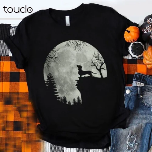 Dachshund Under The Moon Dog Lovers Gift Men T Shirt Cotton Black
Dachshund Under The Moon Dog Lovers Gift Men T Shirt Cotton Black