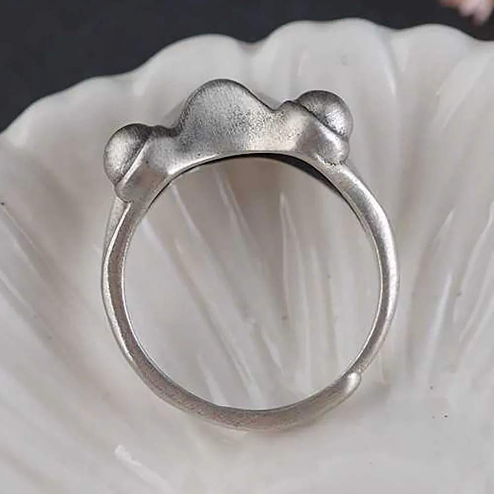Bohemian Vintage Frog Ring for Women Artistic Design Retro Opening Resizable Unisex Female Statement Rings Silver Color Gift
Bohemian Vintage Frog Ring for Women Artistic Design Retro Opening Resizable Unisex Female Statement Rings Silver Color Gift