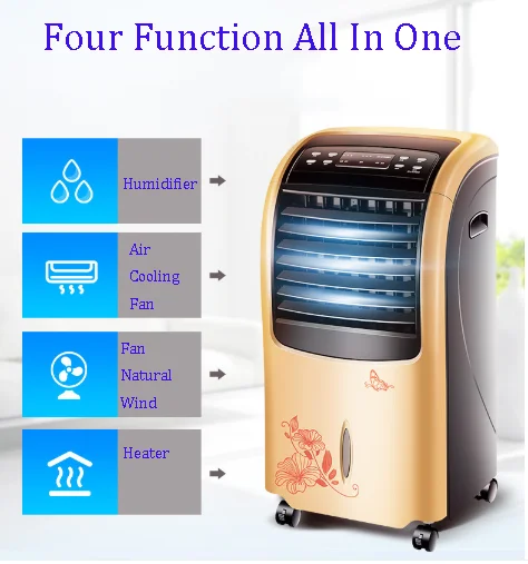 Remote Control Air Cooling Fan Cold Hot Dual Functions Humidification Electrical Heater 360D 3Gears
Remote Control Air Cooling Fan Cold Hot Dual Functions Humidification Electrical Heater 360D 3Gears