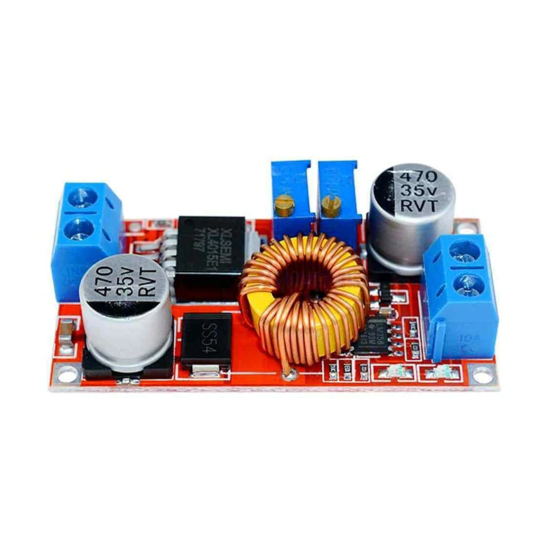 Constant current constant voltage High current 5A Li-ion battery charging LED driver XL4015 step-down power module 
Constant current constant voltage High current 5A Li-ion battery charging LED driver XL4015 step-down power module