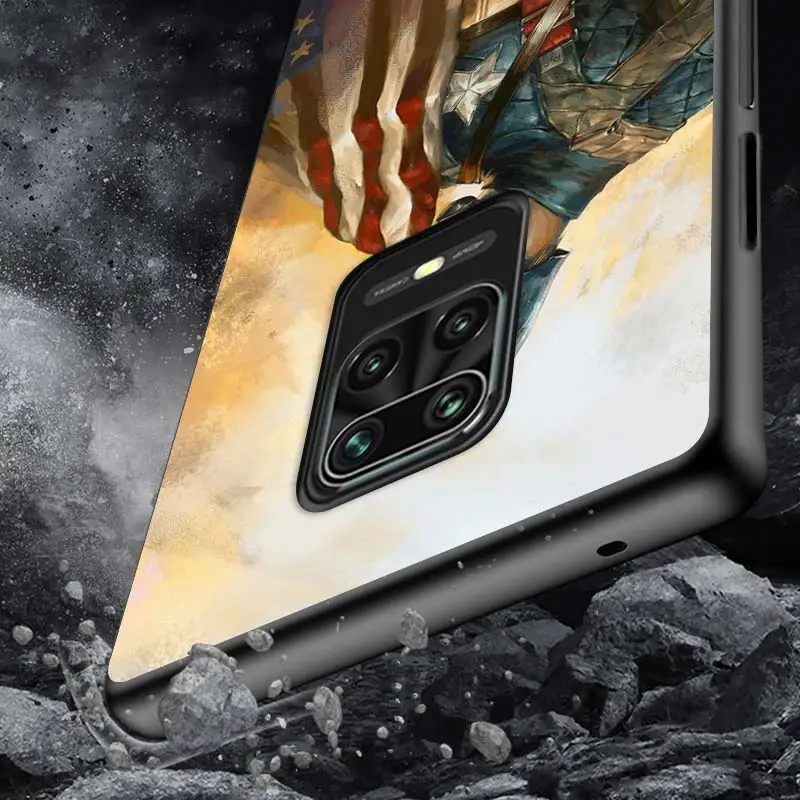 Marvel Captain America Art Soft TPU For Xiaomi Redmi Note10 10S 9T 9S 9 8T 8 7 6 5A 5 4 4X Prime Pro Max Black Phone Case
Marvel Captain America Art Soft TPU For Xiaomi Redmi Note10 10S 9T 9S 9 8T 8 7 6 5A 5 4 4X Prime Pro Max Black Phone Case