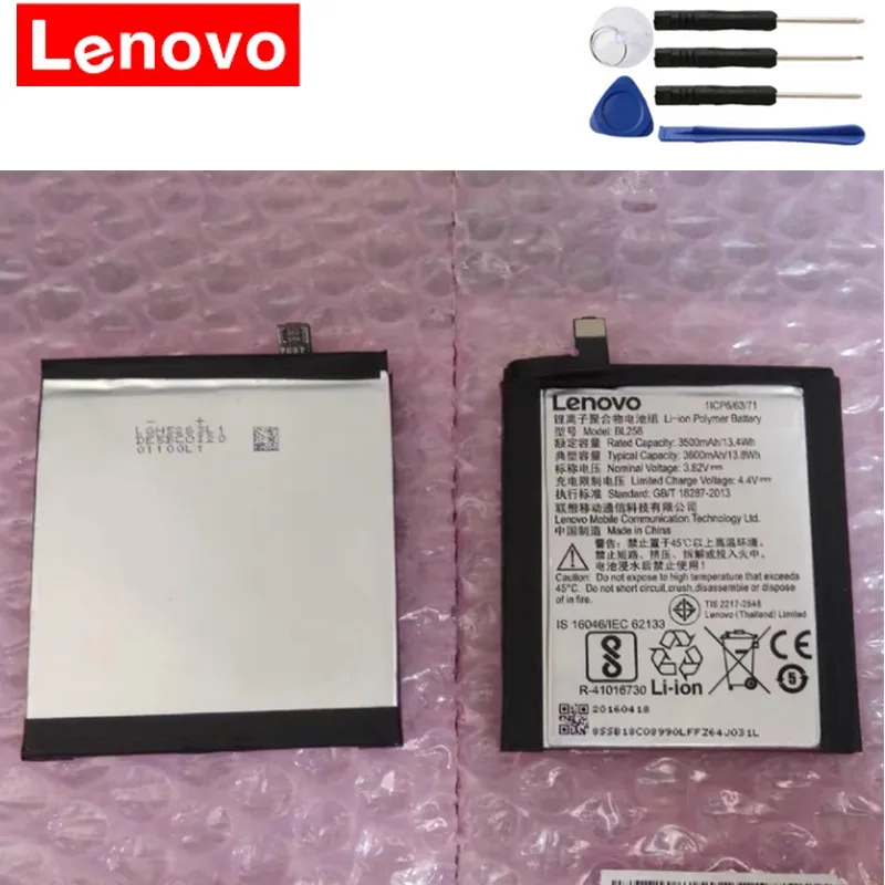 100% Оригинальный настоящий аккумулятор BL258 3500/3600 мАч для Lenovo Vibe X3 X3c50 X3C70 Lemon