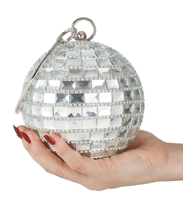 New Style Evening Bag European and American Ladies Round Handbag Diamond-studded Banquet Bag Evening Dress Bag Ladies Wallet
New Style Evening Bag European and American Ladies Round Handbag Diamond-studded Banquet Bag Evening Dress Bag Ladies Wallet