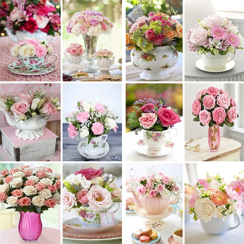LUOVIZEM DIY 5D Diamond Painting Flower Scenery Full Square/Round Drill Mosaic Embroidery Cross Stitch Home Decor Picture
LUOVIZEM DIY 5D Diamond Painting Flower Scenery Full Square/Round Drill Mosaic Embroidery Cross Stitch Home Decor Picture