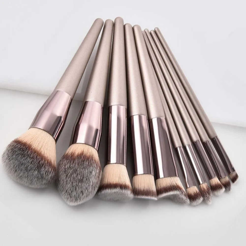 Champagne Golden Makeup Brush Set Powder Foundation Brush professional Make Up Brushes Face Beauty Makeup tools Cosmetics Set
Champagne Golden Makeup Brush Set Powder Foundation Brush professional Make Up Brushes Face Beauty Makeup tools Cosmetics Set