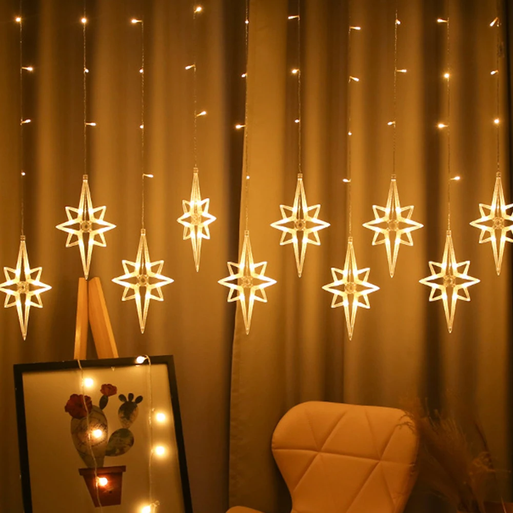 Christmas String Lights Curtain Light Indoor Outdoor Battery Powered Lamp Use Home Decoration for New Year Wedding Holiday
Christmas String Lights Curtain Light Indoor Outdoor Battery Powered Lamp Use Home Decoration for New Year Wedding Holiday